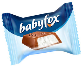 Конфеты Babyfox с молочной начинкой 100г