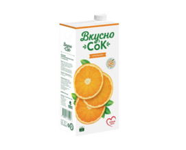 Напиток ВкусноСок со вкусом апельсина 1,93л