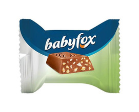 Конфеты Babyfox молочный с фундуком, 100г