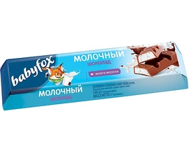 Шоколад Babyfox с молочной начинкой 45г