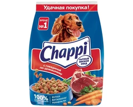 Корм для собак Чаппи с говядиной по-домашнему 600г
